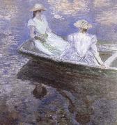 Claude Monet, Young Girls in a boat